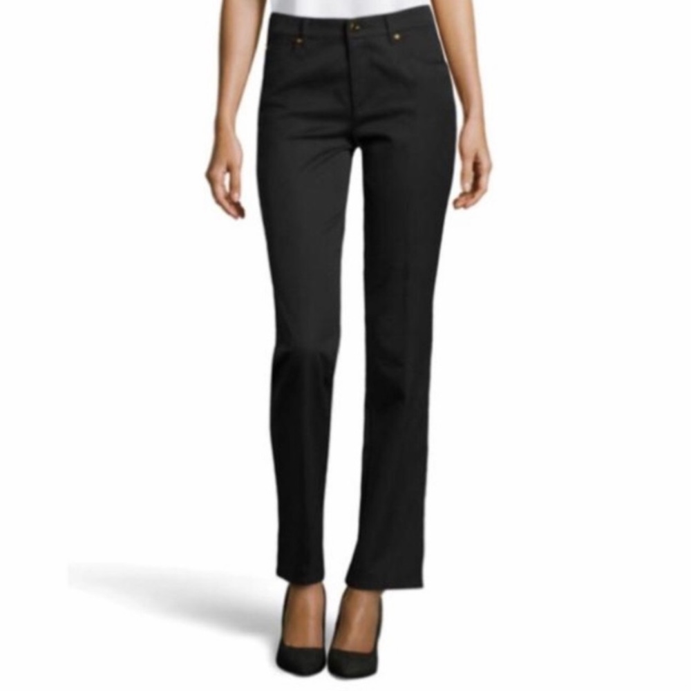 Escada Tessa High Rise Straight Leg Jeans Size US 4/DE 34